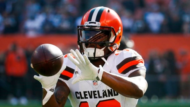 Corey Coleman, The Canadian Press Corey Coleman