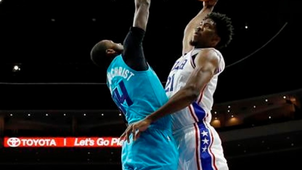 Joel Embiid, The Canadian Press Joel Embiid