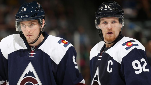 Matt Duchene and Gabriel Landeskog