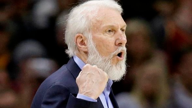 Gregg Popovich, The Canadian Press Gregg Popovich