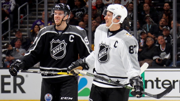 Connor McDavid, Sidney Crosby