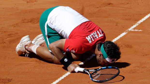 Fabio Fognini, Italy, The Canadian Press Fabio Fognini, Italy