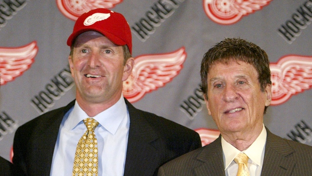 Mike Babcock and Mike Ilitch