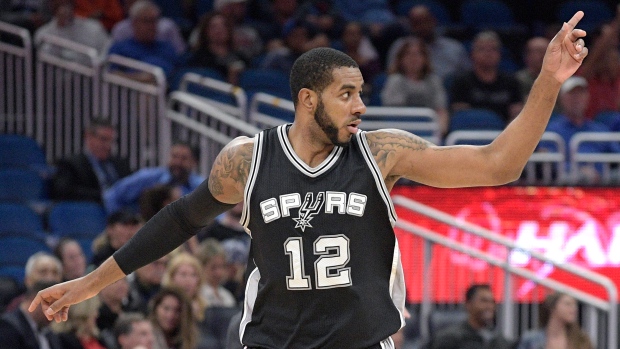 LaMarcus Aldridge, The Canadian Press LaMarcus Aldridge