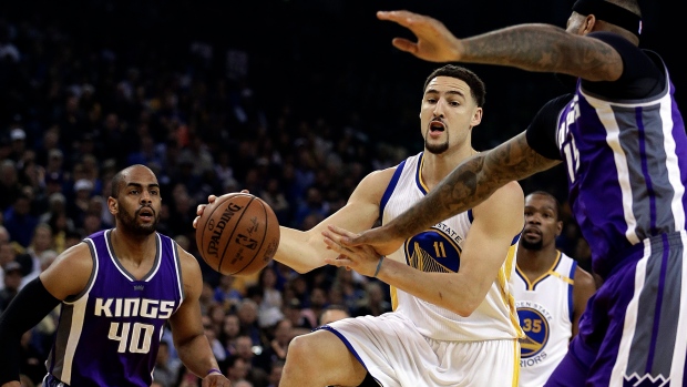 Klay Thompson , The Canadian Press Klay Thompson