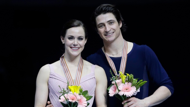 Tessa Virtue and Scott Moir 