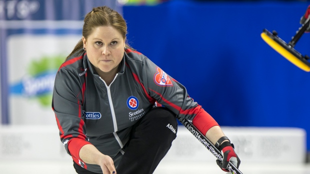 Kerry Galusha , Andrew Klaver/Curling Canada Kerry Galusha