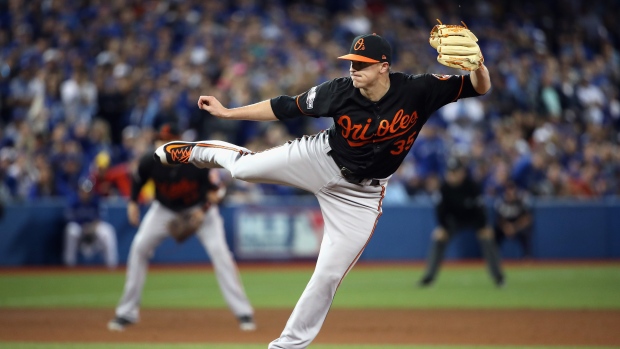 Brad Brach, Tom Szczerbowski/Getty Images Brad Brach