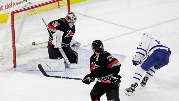Connor Brown and Cam Ward, The Canadian Press Connor Brown and Cam Ward