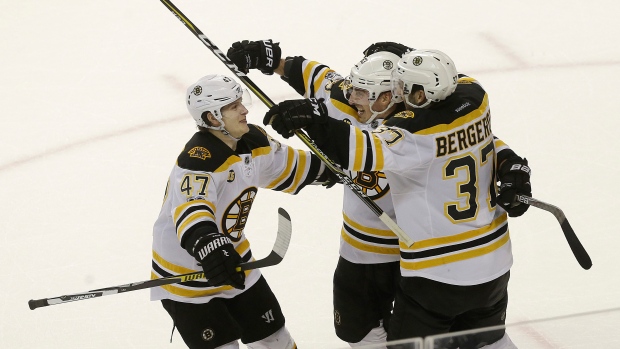 Bruins celebrate