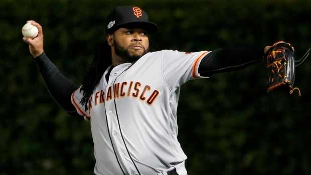 Johnny Cueto, The Canadian Press Johnny Cueto