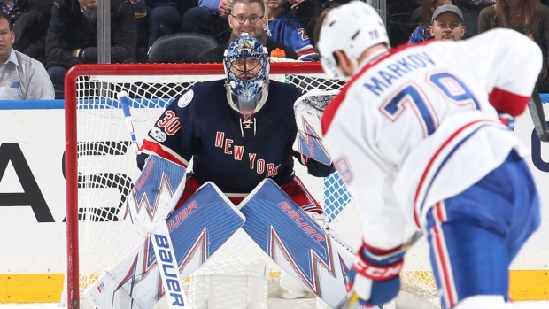 Henrik Lundqvist Andrei Markov, Jared Silber/National Hockey League/Getty Images Henrik Lundqvist Andrei Markov