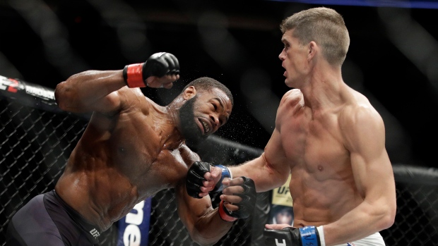 Tyron Woodley and Stephen Thompson