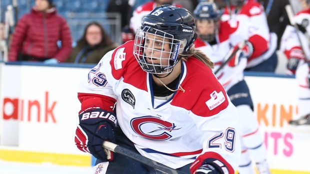 Marie-Philip Poulin , Olivier Samson Arcand/National Hockey League/Getty Images Marie-Philip Poulin