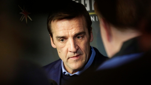 George McPhee , The Canadian Press George McPhee