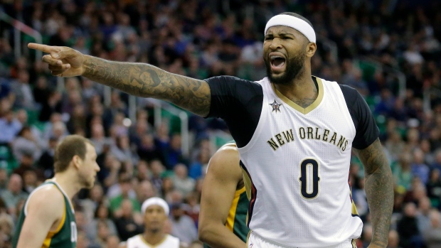 DeMarcus Cousins , The Canadian Press DeMarcus Cousins