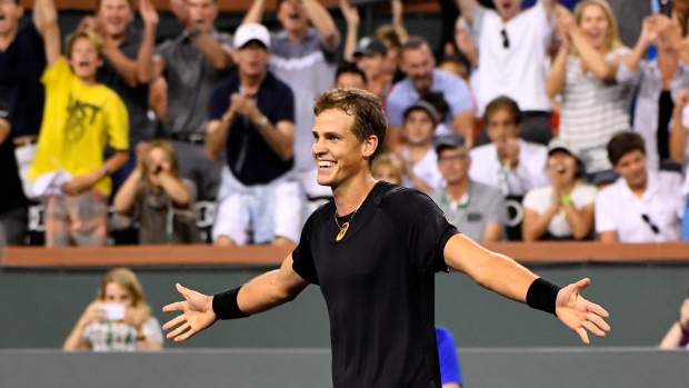 Vasek Pospisil, The Canadian Press Vasek Pospisil