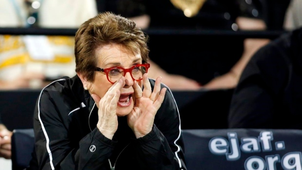 Game, set, match: Billie Jean King sells World TeamTennis Article Image 0, The Canadian Press Game, set, match: Billie Jean King sells World TeamTennis Article Image 0