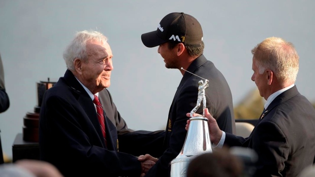 Arnold Palmer Jason Day, The Canadian Press Arnold Palmer Jason Day