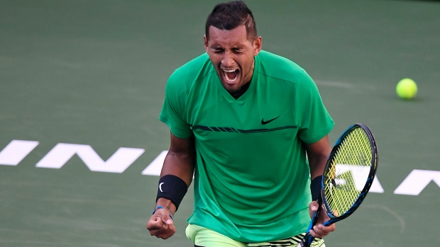 Nick Kyrgios, The Canadian Press Nick Kyrgios