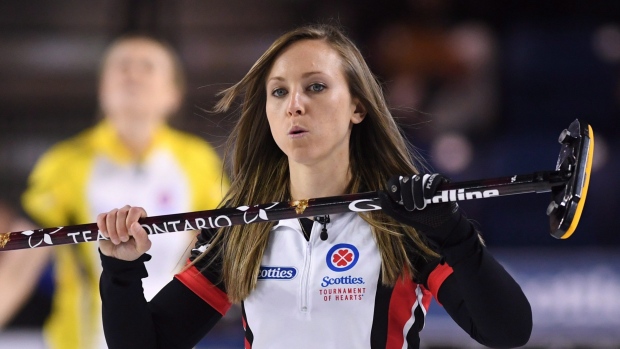Rachel Homan , The Canadian Press Rachel Homan