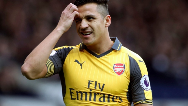 Alexis Sanchez, The Canadian Press Alexis Sanchez