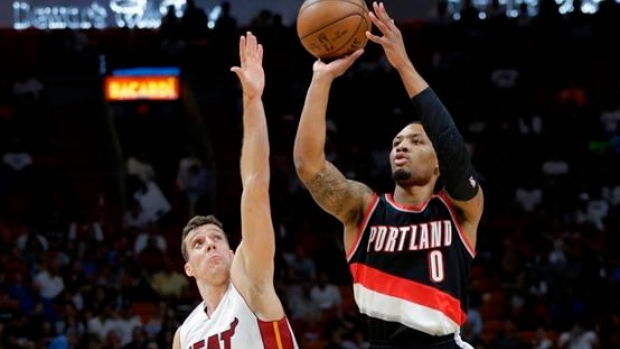 Damian Lillard , The Canadian Press Damian Lillard