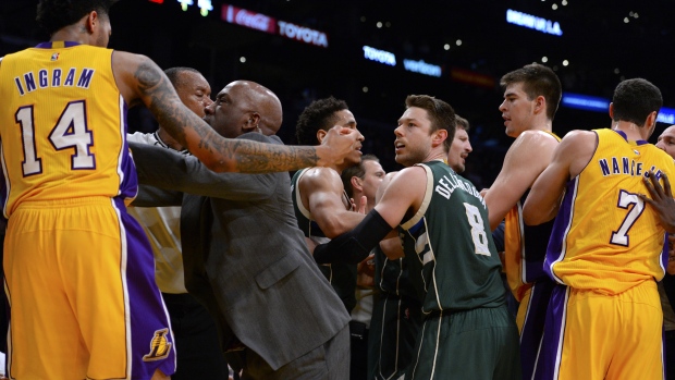 Milwaukee Bucks vs. Los Angeles Lakers, Robert Laberge/Getty Images Milwaukee Bucks vs. Los Angeles Lakers