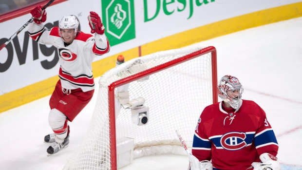 Derek Ryan celebrates