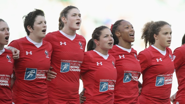 Canadian Women's Rugby team