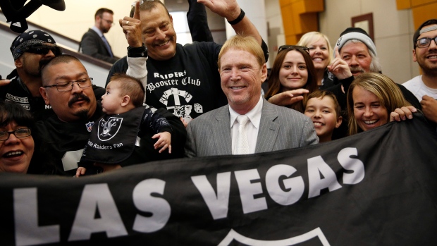Raiders owner Mark Davis, The Canadian Press Raiders owner Mark Davis