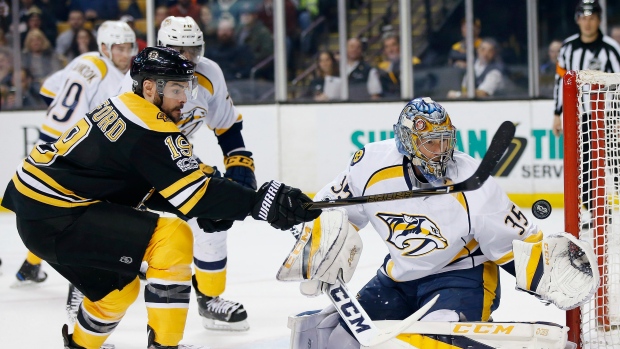 Pekka Rinne and Drew Stafford, The Canadian Press Pekka Rinne and Drew Stafford