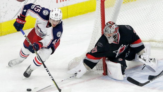 Lukas Sedlak and Cam Ward, The Canadian Press Lukas Sedlak and Cam Ward