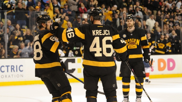 Bruins celebrate