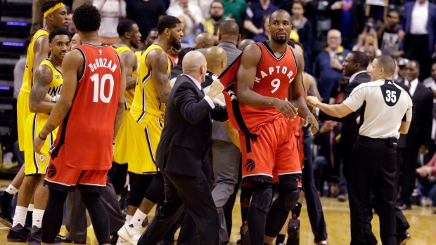 DeMar DeRozan Serge Ibaka, The Canadian Press DeMar DeRozan Serge Ibaka