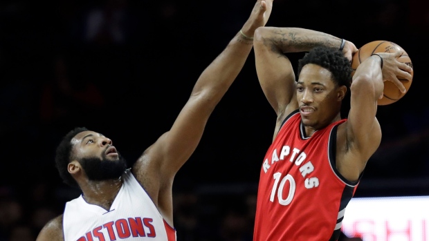 DeMar DeRozan , The Canadian Press DeMar DeRozan