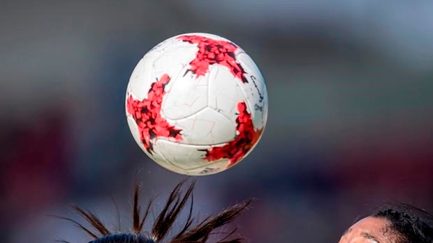 Soccer ball, The Canadian Press Soccer ball