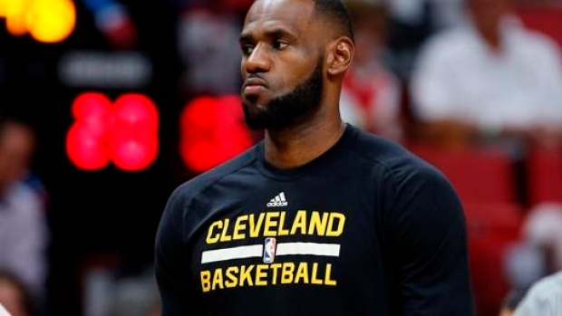 Lebron James , The Canadian Press Lebron James