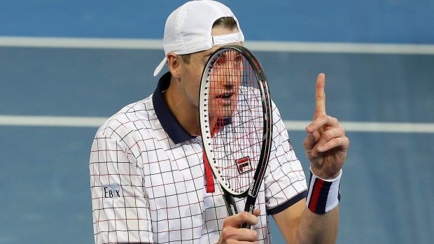 John Isner, The Canadian Press John Isner