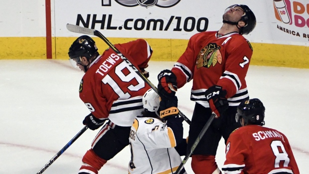 Toews and Seabrook, The Canadian Press Toews and Seabrook