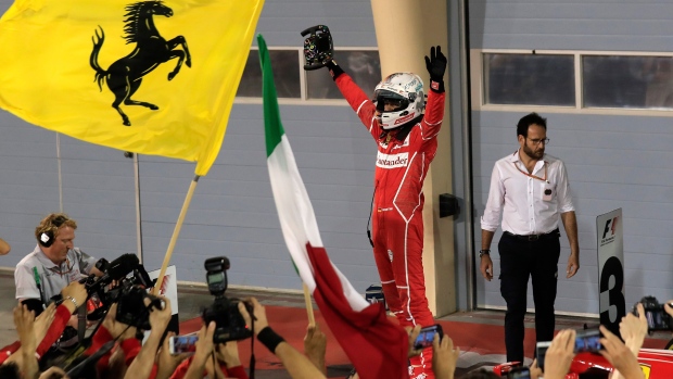 Sebastian Vettel , The Canadian Press Sebastian Vettel