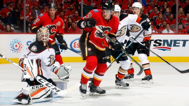 Micheal Ferland and Jonathan Bernier, Gerry Thomas/National Hockey League/Getty Images Micheal Ferland and Jonathan Bernier
