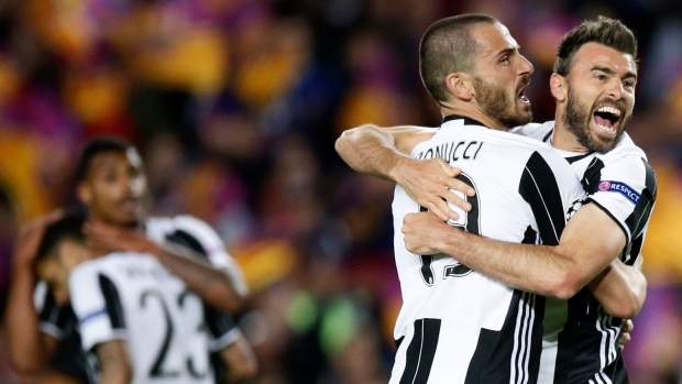 Leonardo Bonucci Andrea Barzagli, The Canadian Press Leonardo Bonucci Andrea Barzagli