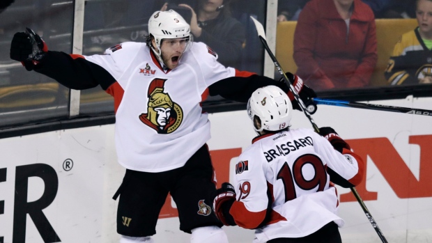 Bobby Ryan and Derick Brassard