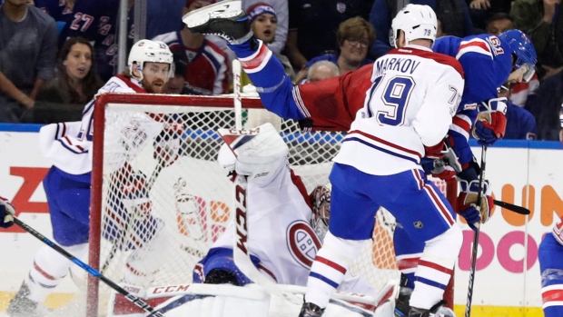 Andrei Markov, Rick Nash and Carey Price