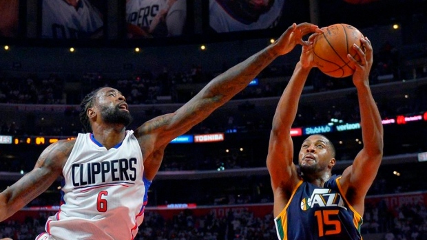 Derrick Favors, The Canadian Press Derrick Favors