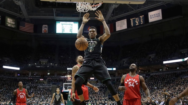 Giannis Antetokounmpo, The Canadian Press Giannis Antetokounmpo