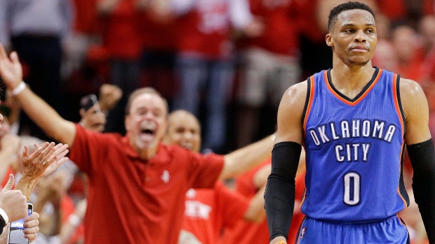 Russell Westbrook, The Canadian Press Russell Westbrook