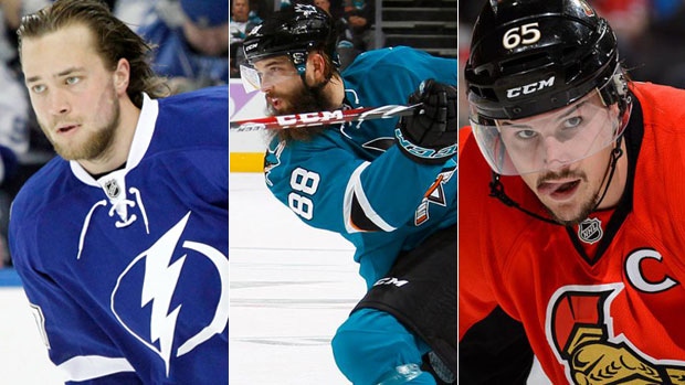 Hedman, Burns and Karlsson, Getty Images Hedman, Burns and Karlsson