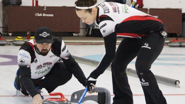 Reid Carruthers and Joanne Courtney